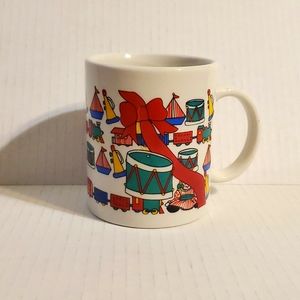 Vintage McCrory Store Christmas Mug Coffee Tea Cup